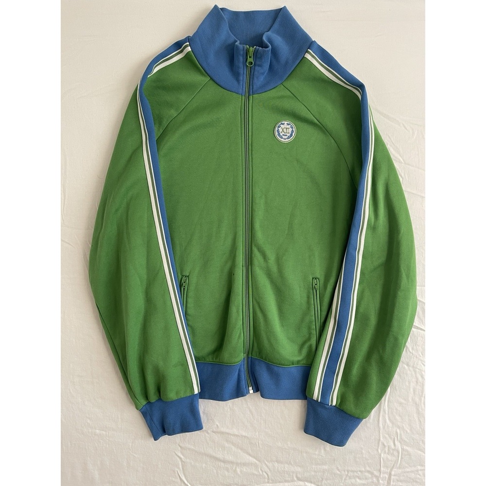Vintage Old Navy Women's XXL Track Jacket Fall 2005 Full Zip Striped Pockets